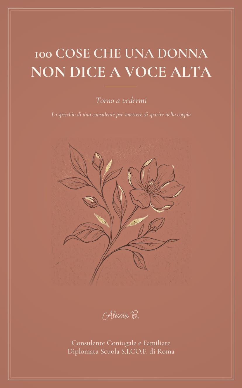 Copertina 100 cose che una donna non dice a voce alta