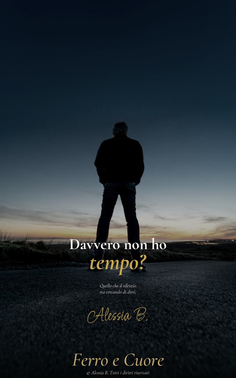 Copertina «Davvero non ho tempo?»
