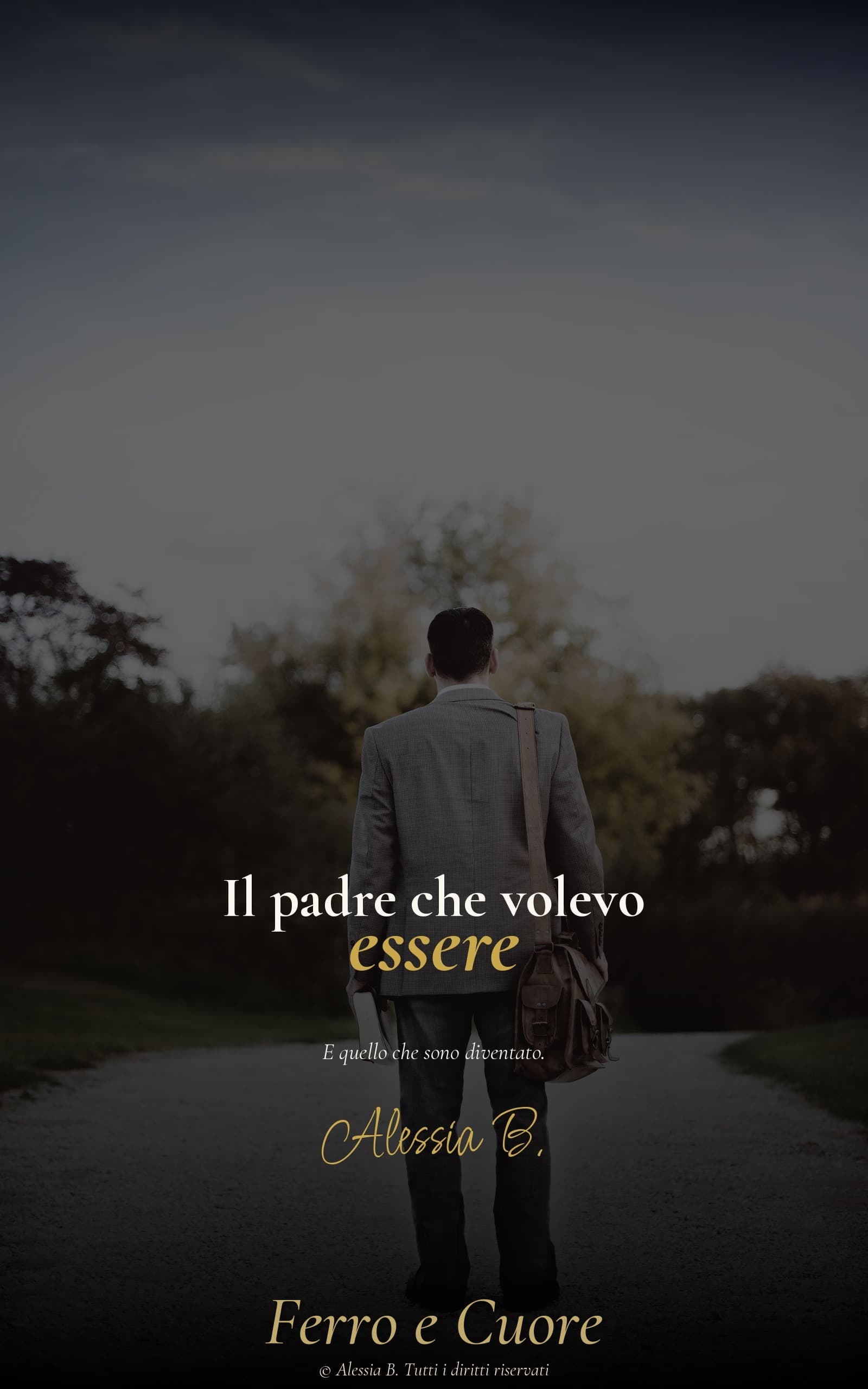 Copertina Il padre che volevo essere