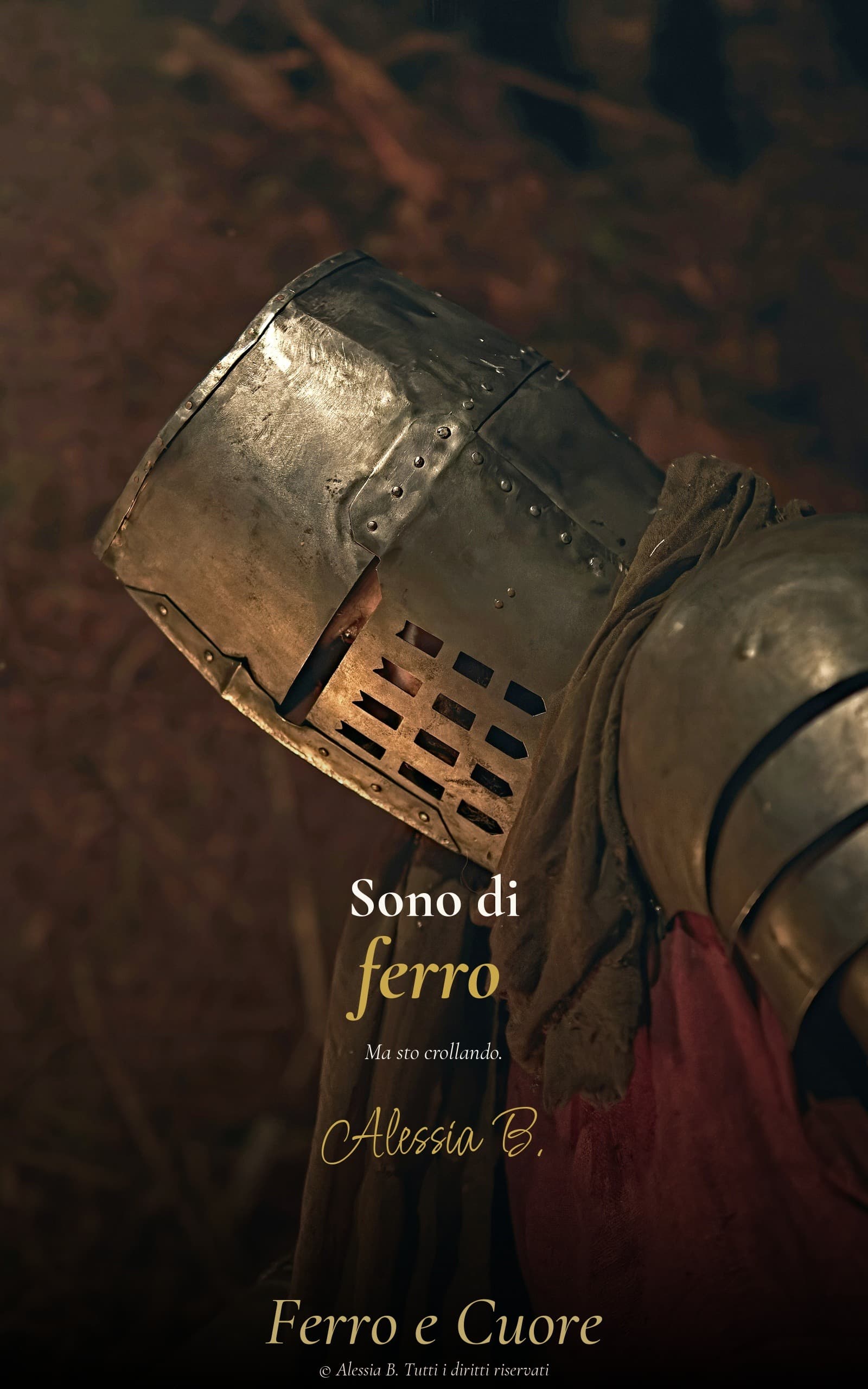 Copertina Sono di ferro. Ma sto crollando.